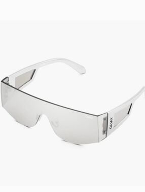 Quay Australia New Wave Sunglasses- Silver/Silver
